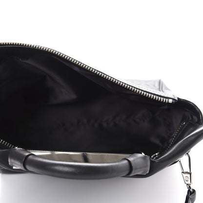 3.1 Phillip Lim 3.1 Calfskin Embossed Large Ryder Satchel Black 6 of 10