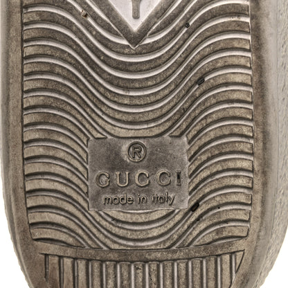Gucci GG Supreme Monogram Bees Ayers Web Womens Ace Sneakers 35.5 Beige Oro Green Red 7 of 10