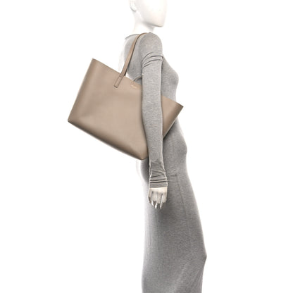 Saint Laurent Calfskin Large Shopping Tote Dark Beige 3 of 13