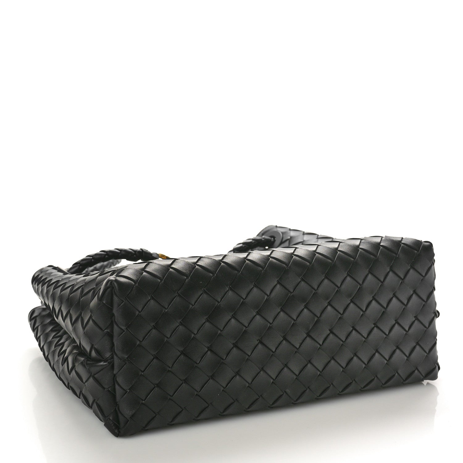 Bottega Veneta Nappa Intrecciato Medium Andiamo Shoulder Bag Black 4 of 11