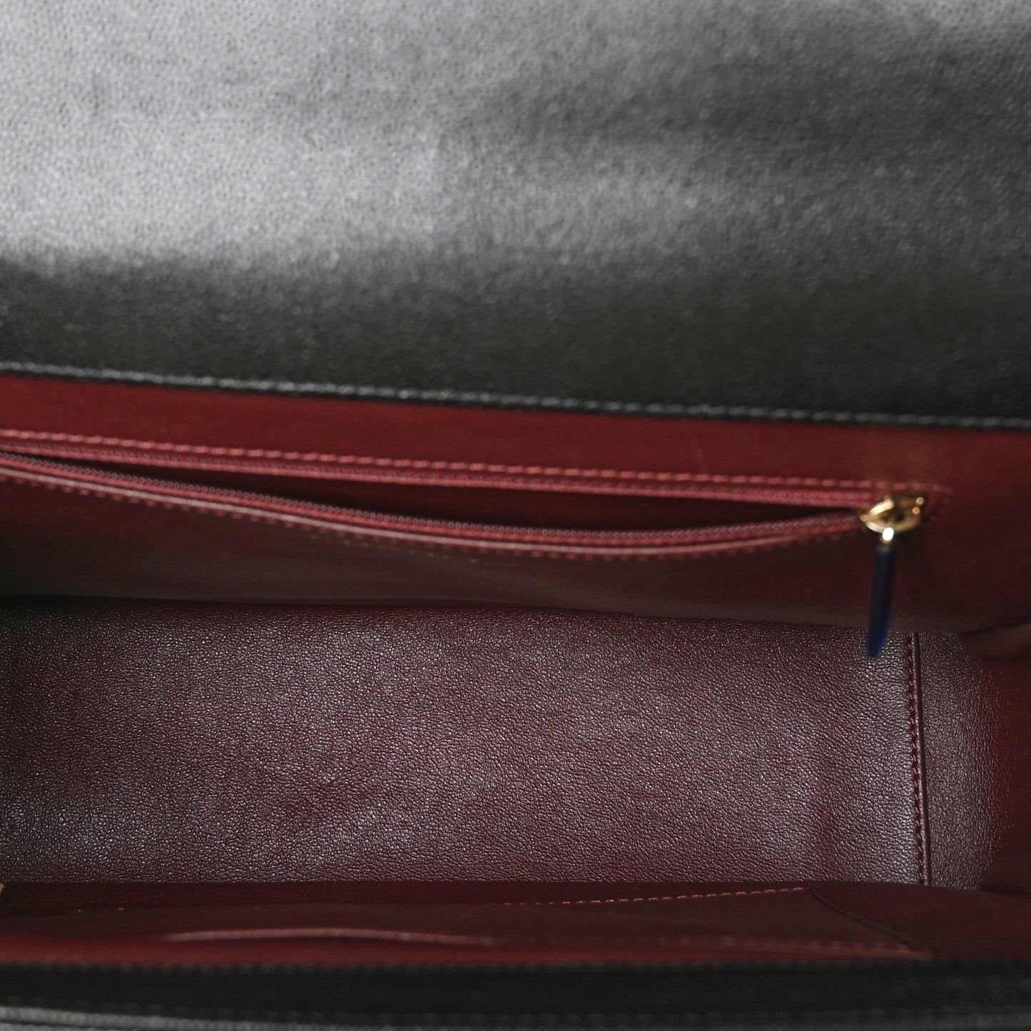 Caviar Quilted Large Business Affinity Flap Black