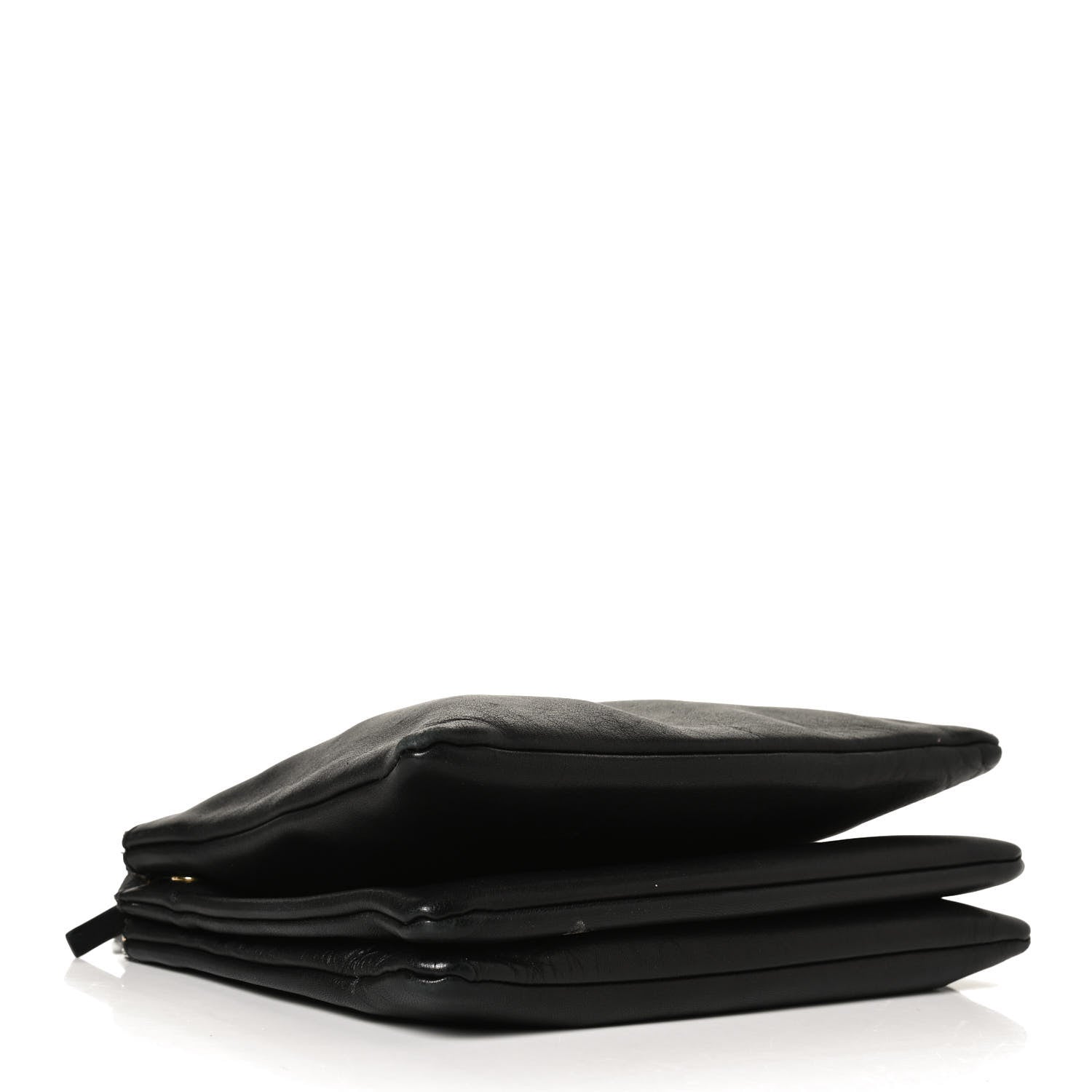 Celine Lambskin Trio Crossbody Bag Black 5 of 13