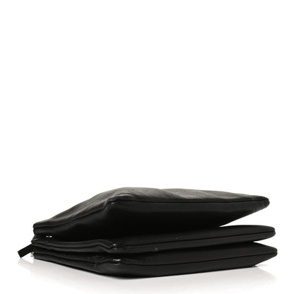 Celine Lambskin Trio Crossbody Bag Black 5 of 13