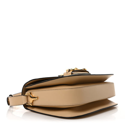 Gucci Azalea Calfskin Horsebit 1955 Shoulder Bag Bubble Tea 5 of 19