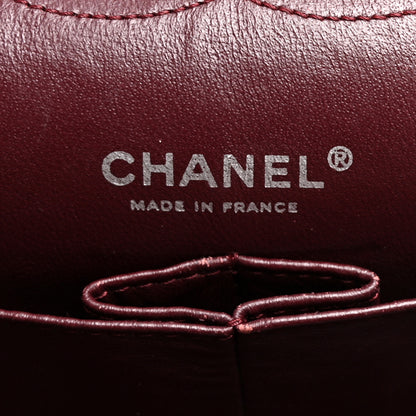 Chanel Aged Calfskin Quilted Medium Double Flap Black 6 of 15