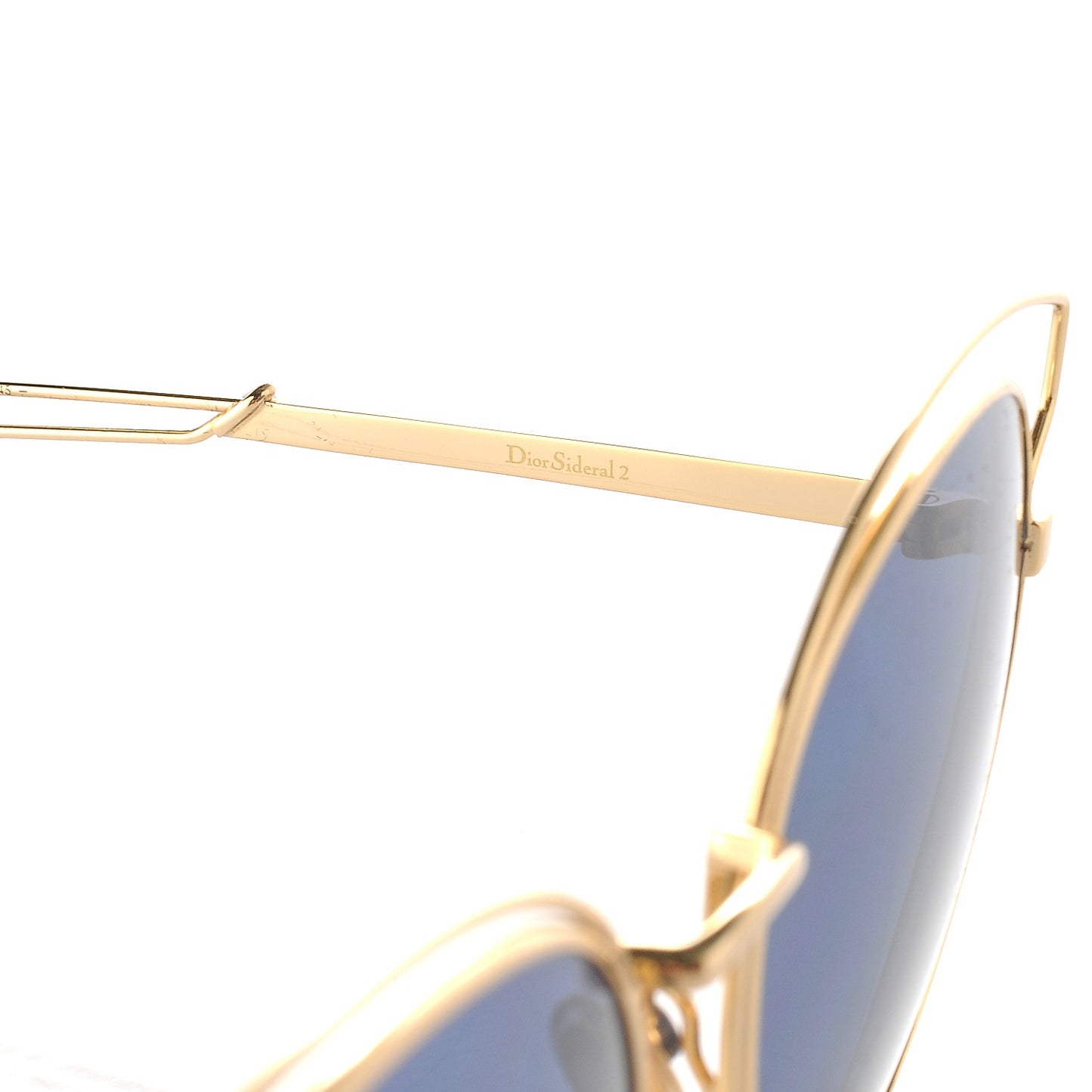 Metal DiorSideral 2 Sunglasses Gold