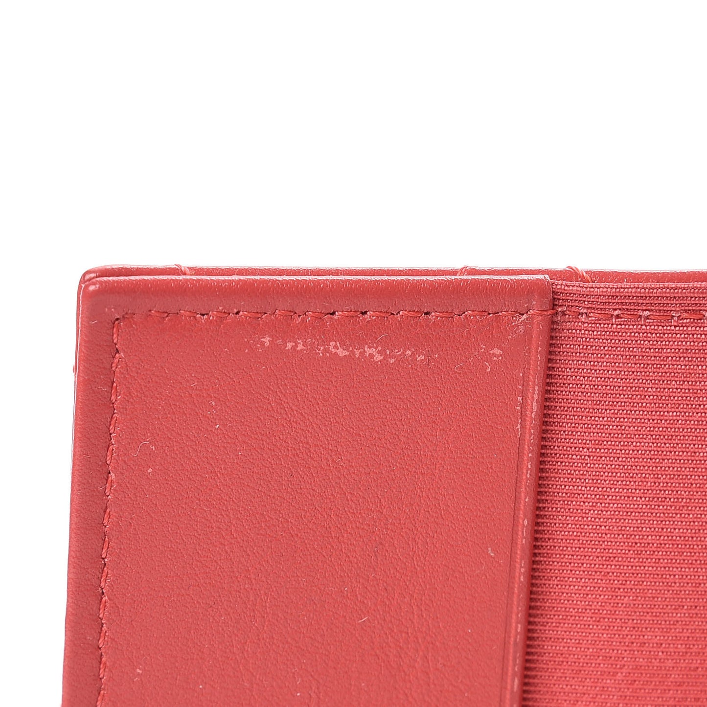 Patent Quilted Travel Wallet Rose Fonce