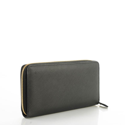 Givenchy Textured Coated Canvas Iconic Bambi Print Zip Around Wallet 3 of 8
