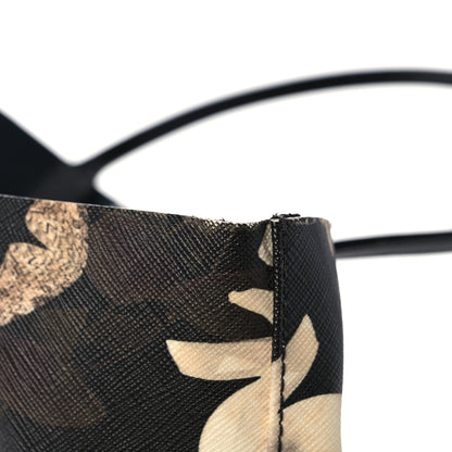 Givenchy Coated Canvas Magnolia and Moth Print Medium Antigona Tote Black 25 of 25