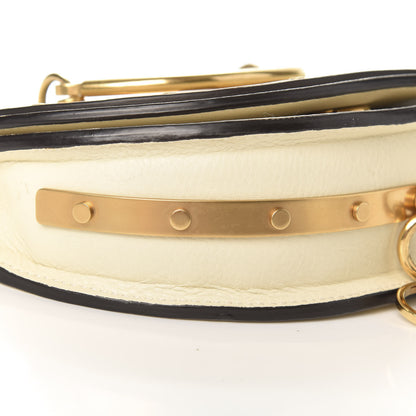 Chloe Calfskin Small Nile Bracelet Minaudiere Bag Off White 12 of 14