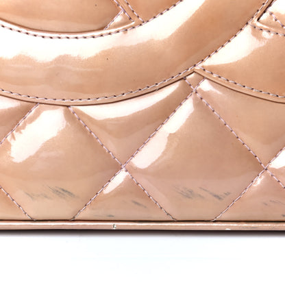 Chanel Patent Quilted Medallion Tote Dark Beige 6 of 9
