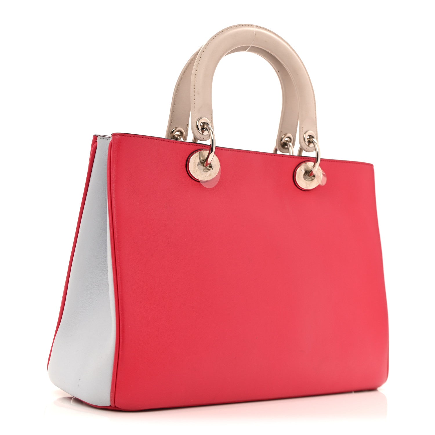 Christian Dior Smooth Calfskin Medium Tri-Color Diorissimo Multicolor 4 of 16