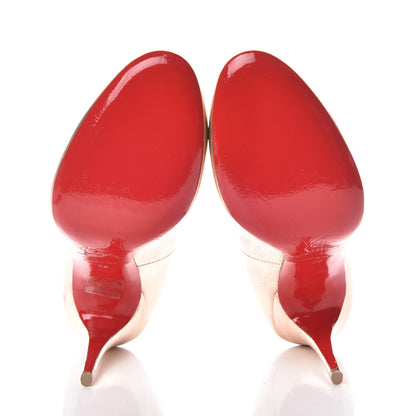 Christian Louboutin Metallic Nappa Fifi 100 Pumps 36 Pink 5 of 8