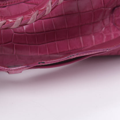 Balenciaga Crocodile City Cypress Magenta 19 of 23