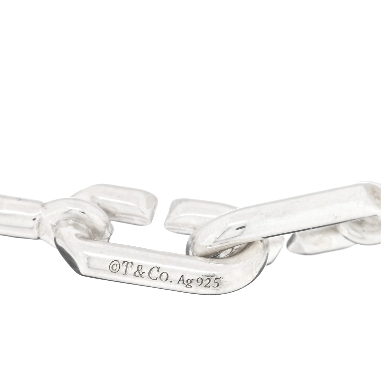 Tiffany Sterling Silver Pearl 5-6mm HardWear Bracelet 3 of 3