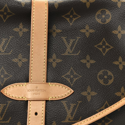 Louis Vuitton Monogram Saumur 30 8 of 10