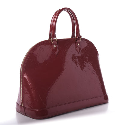 Louis Vuitton Vernis Alma GM Pomme D'Amour 3 of 9