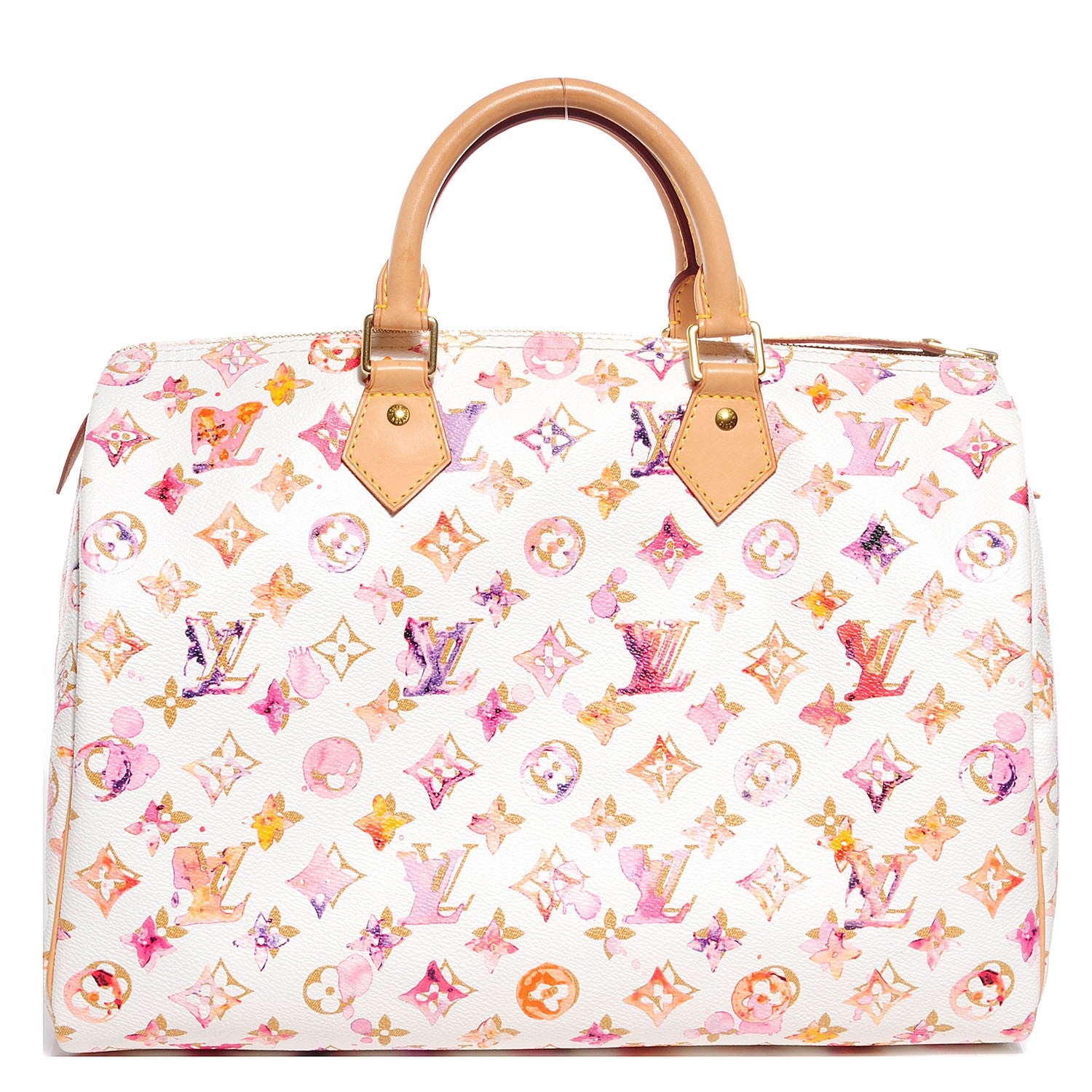 Louis Vuitton Watercolor Aquarelle Speedy 35 White 1 of 7