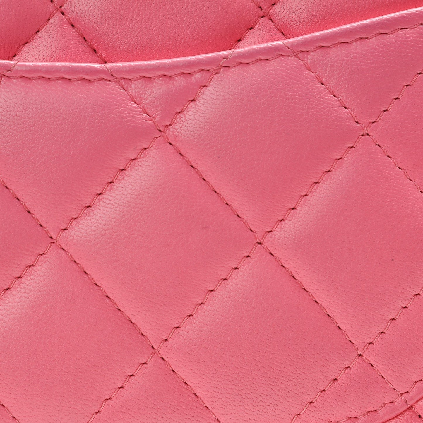 Lambskin Emoticon Wallet on Chain WOC Pink