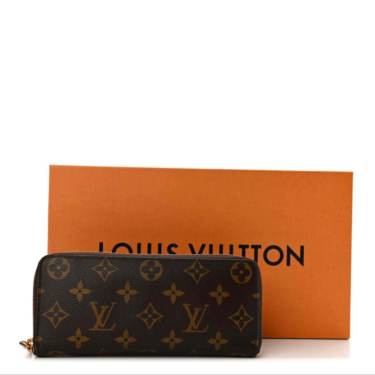 Monogram Clemence Wallet Rose Ballerine