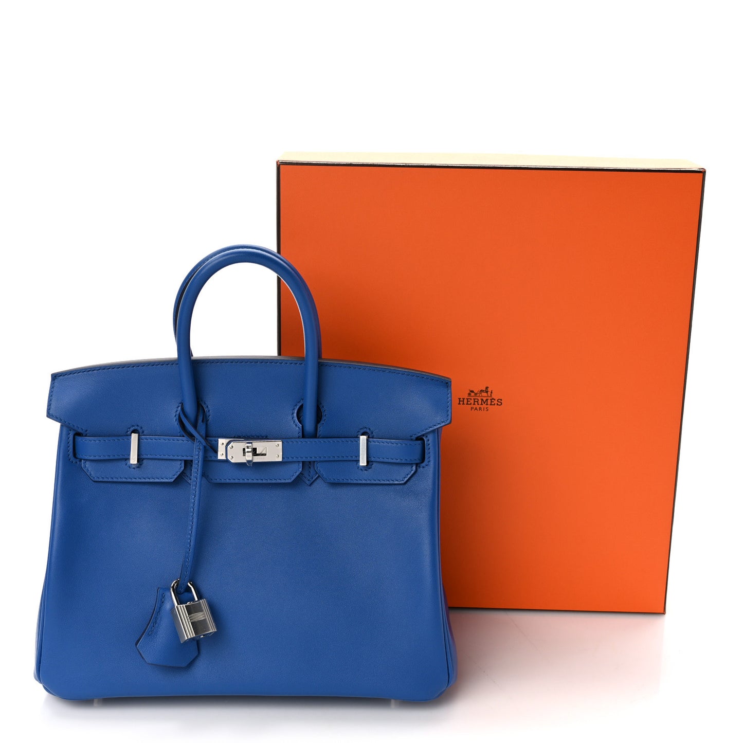 Swift Birkin 25 Bleu France
