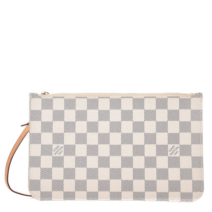 Louis Vuitton Damier Azur Neverfull MM GM Pochette 1 of 7