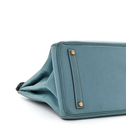 Hermes Gulliver Birkin 35 Blue Jean 9 of 17