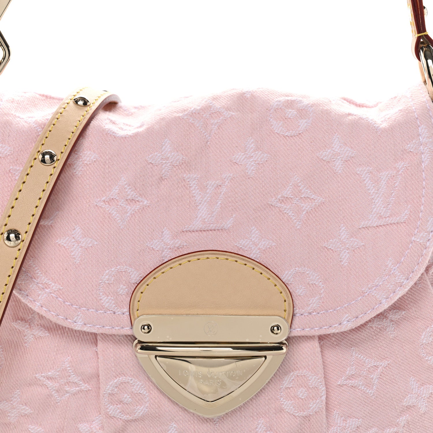 Louis Vuitton Monogram Denim Sunset  Washed Pink 7 of 10