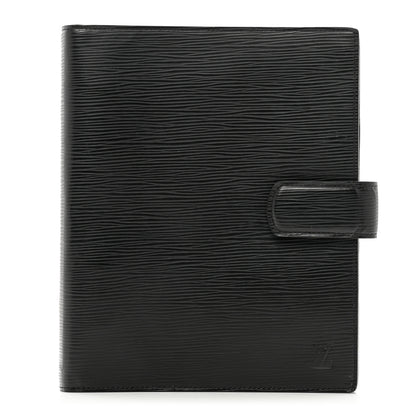 Louis Vuitton Epi Large Ring Agenda Cover Black 1 of 7