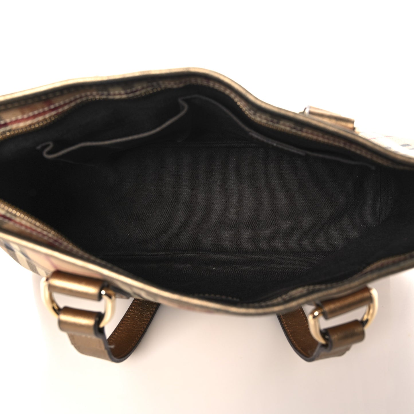 Haymarket Check Medium Regent Tote Gold