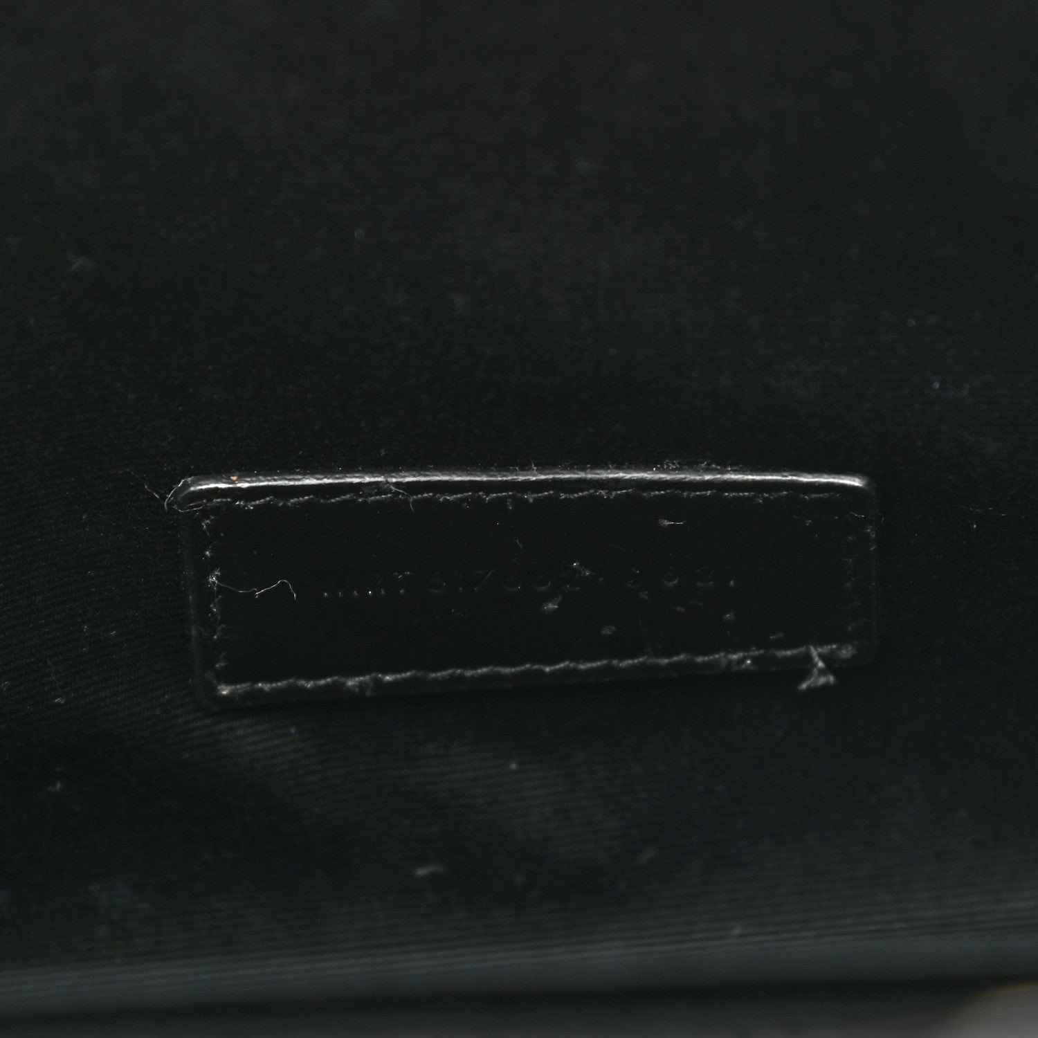 Saint Laurent Grain De Poudre Matelasse Chevron Monogram Envelope Clutch Black 7 of 15
