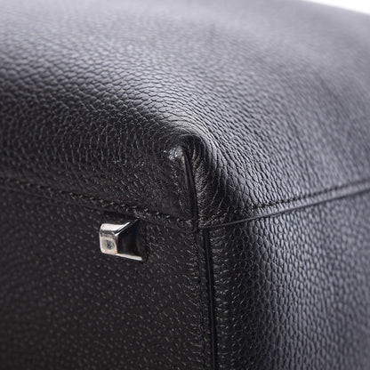 MCM Grained Calfskin Large Ella Boston Black 11 of 13