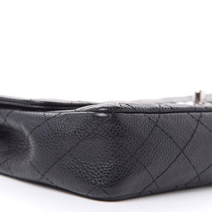 Chanel Caviar Quilted East West Flap Black 8 of 11