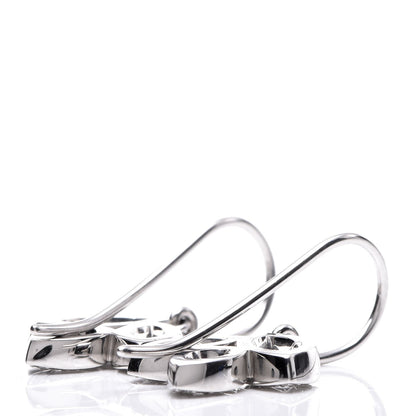 Harry Winston Platinum Diamond Small Lily Cluster Earrings 3 of 5