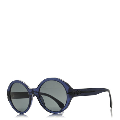 Chanel Acetate Chain Sunglasses 5511 Blue 1 of 7