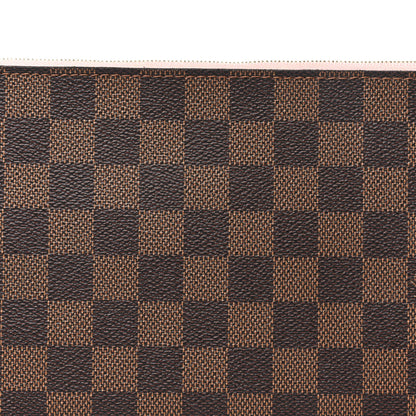 Louis Vuitton Damier Ebene Neverfull MM GM Pochette Rose Ballerine 8 of 10