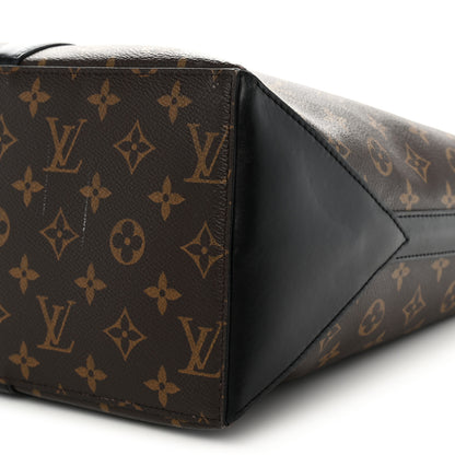 Louis Vuitton Monogram Macassar Weekend Tote GM 9 of 11