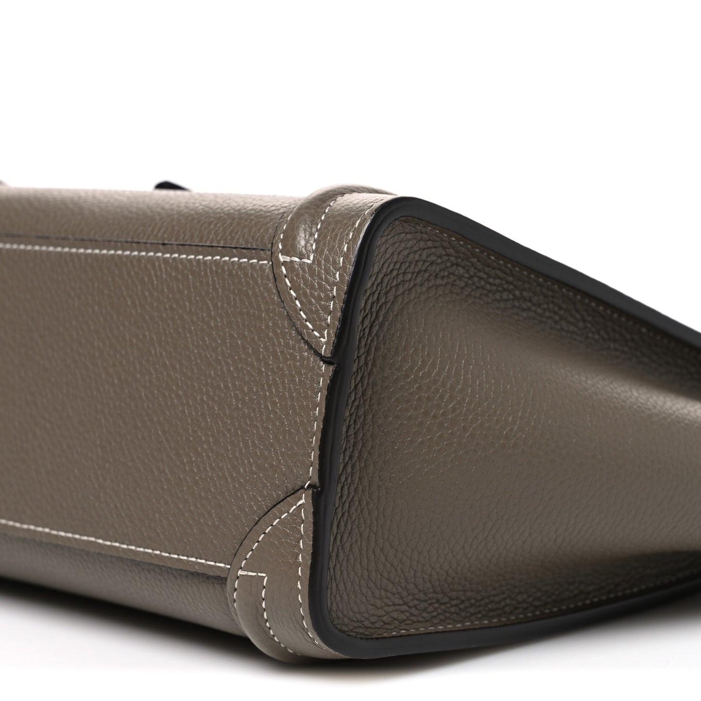 Drummed Calfskin Nano Luggage Souris