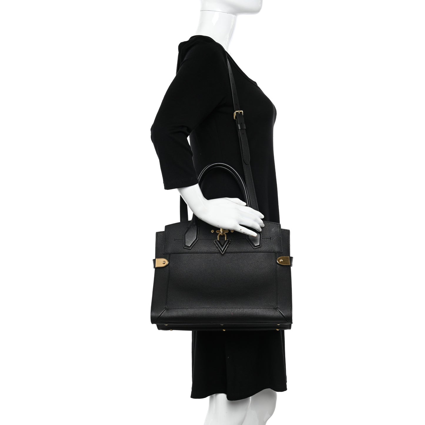 Calfskin Steamer MM Black
