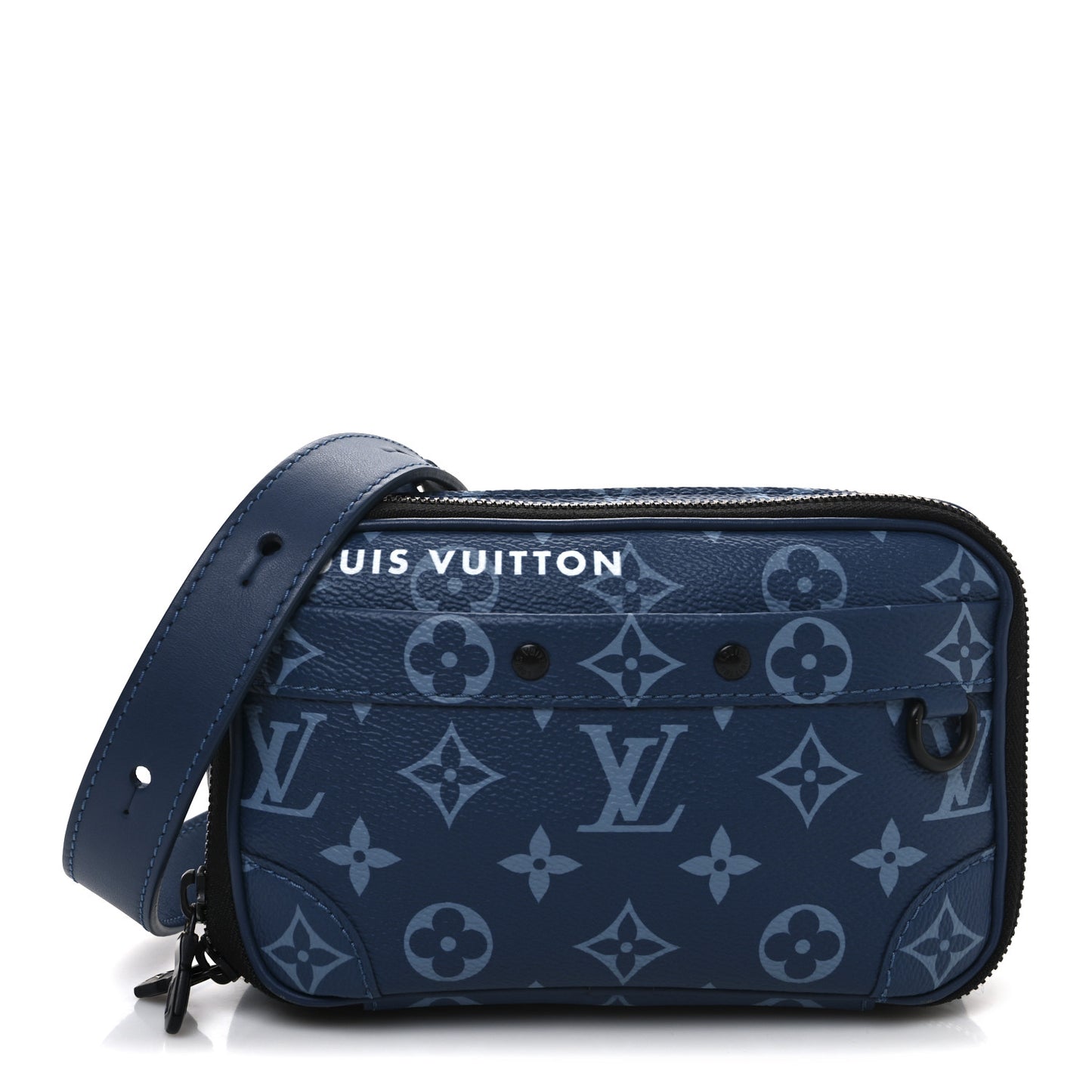 Monogram Alpha Wearable Wallet Atlantic Blue