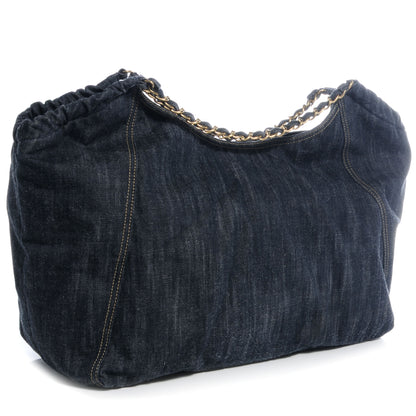 Chanel Denim XL Coco Cabas Tote 3 of 7