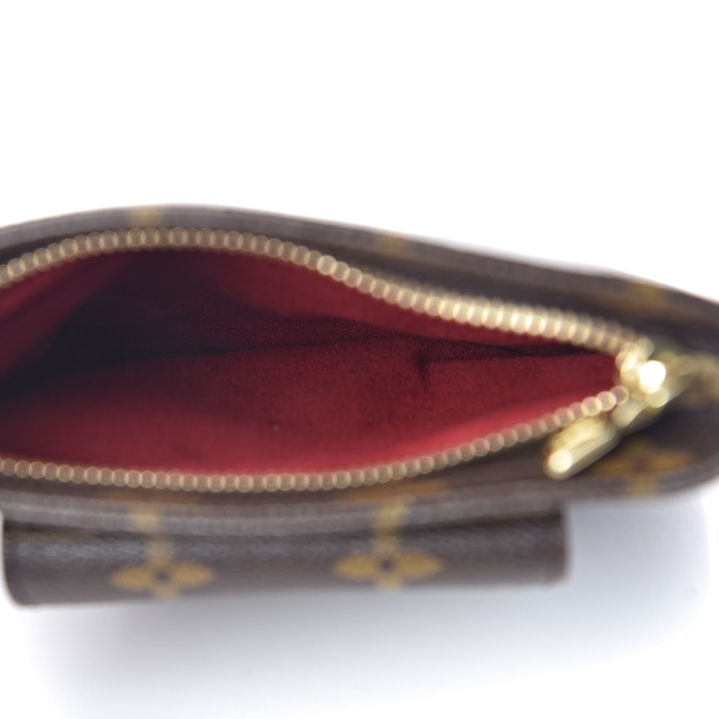 Monogram Partition Clutch