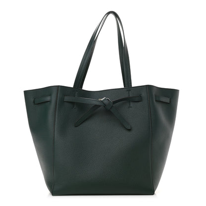 Celine Soft Grained Calfskin Small Belt Cabas Phantom Amazone 1 of 9