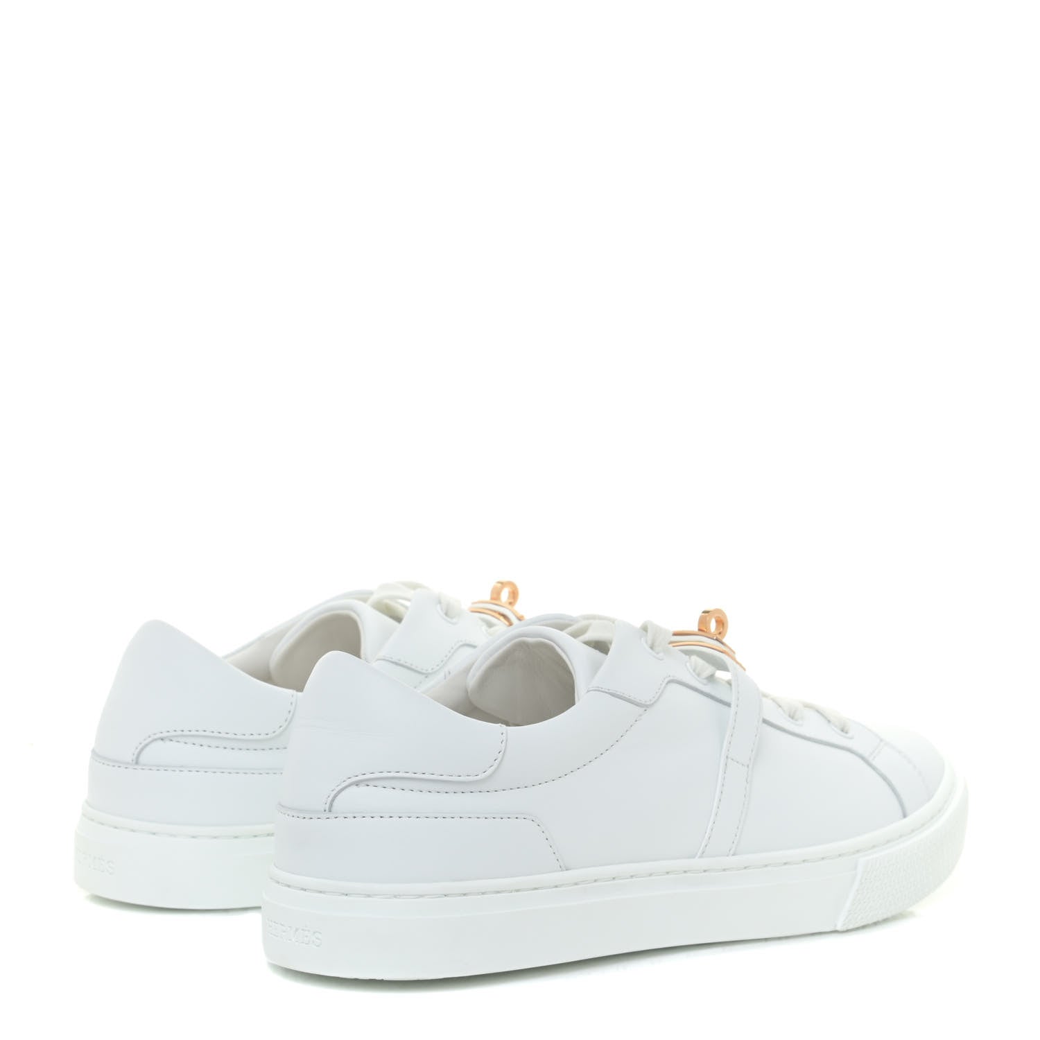 Hermes Calfskin Day Sneakers 41 White 4 of 10