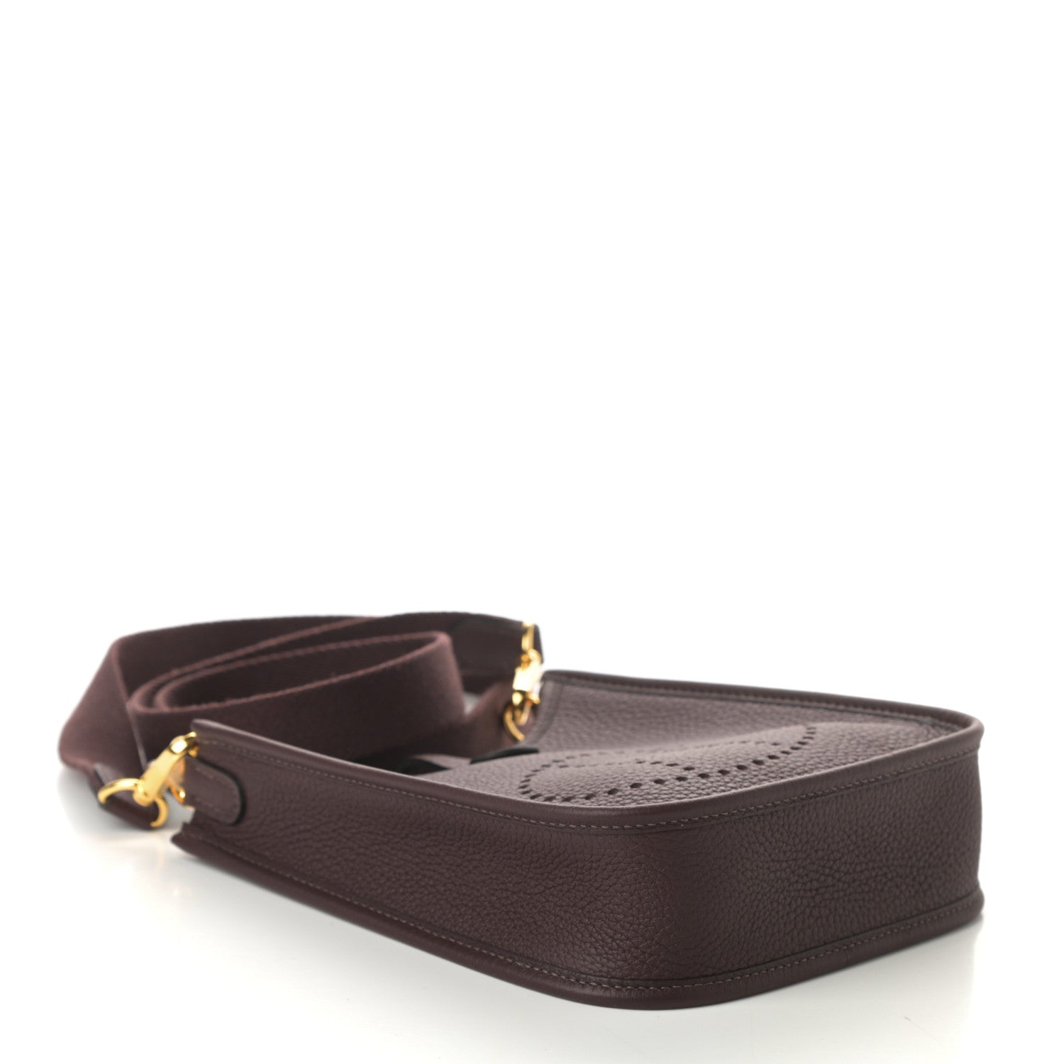 Hermes Taurillon Clemence Amazone Evelyne TPM Rouge Sellier 4 of 9