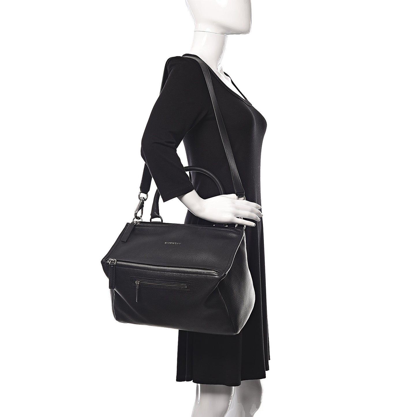 Sugar Goatskin Medium Pandora Black