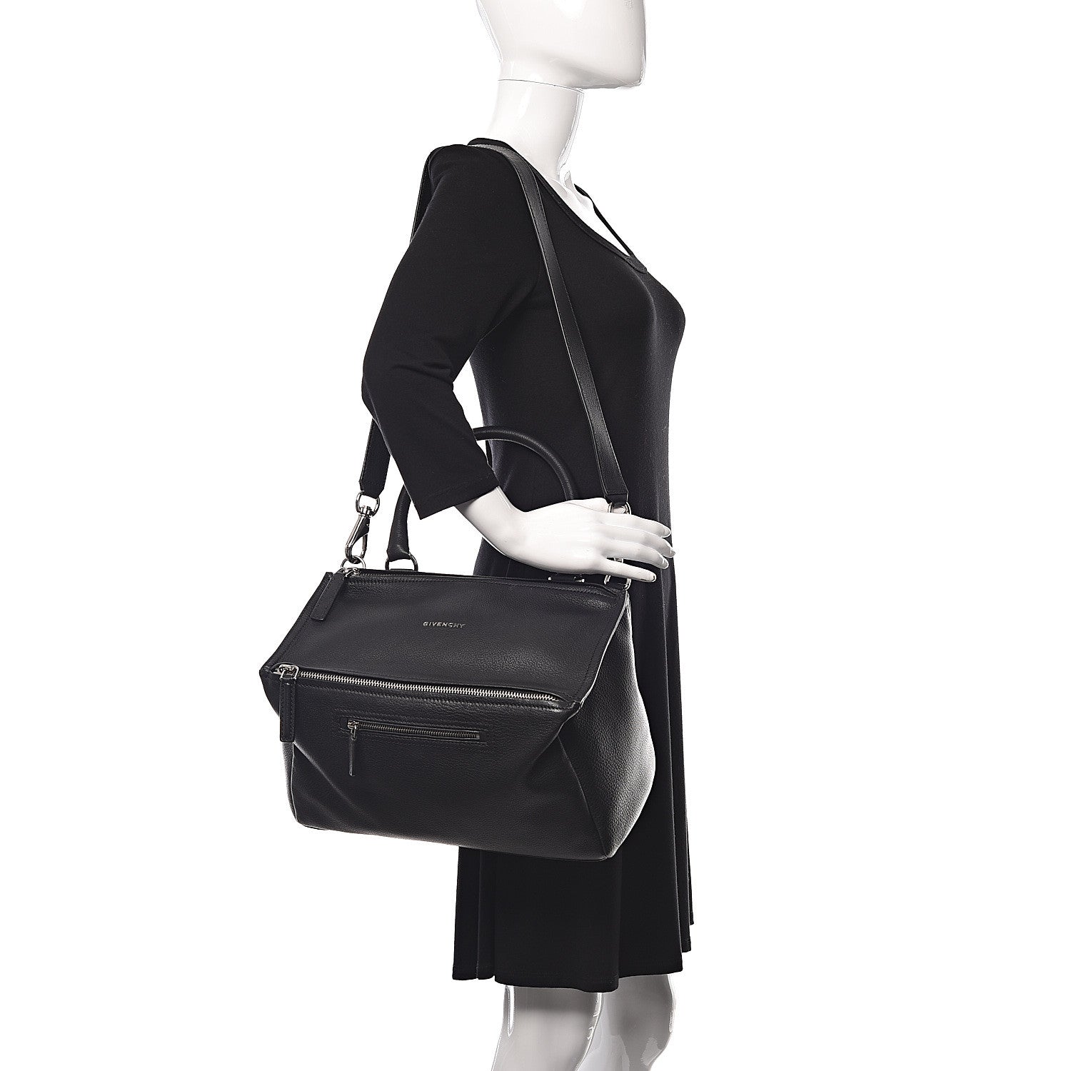 Givenchy Sugar Goatskin Medium Pandora Black 2 of 10