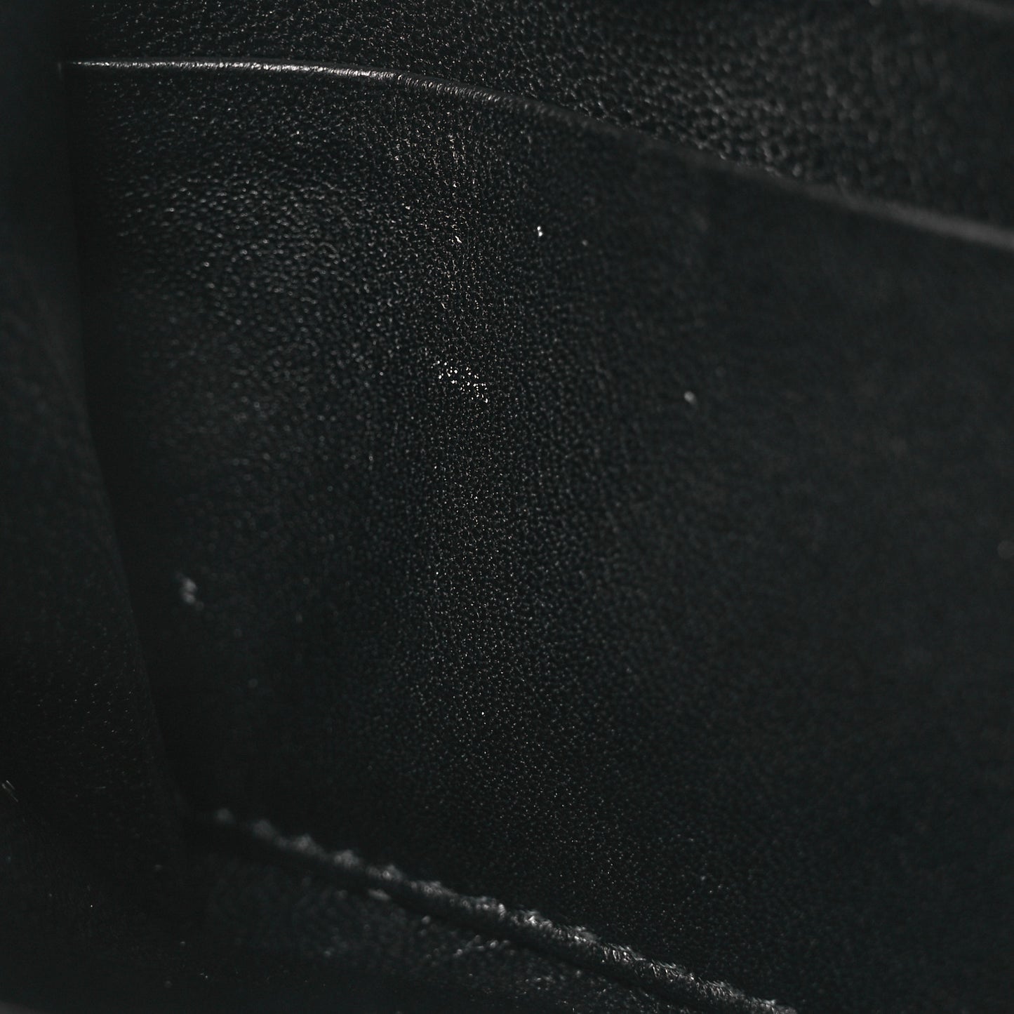 Calfskin New York Skyline Logo Ville Wallet Black