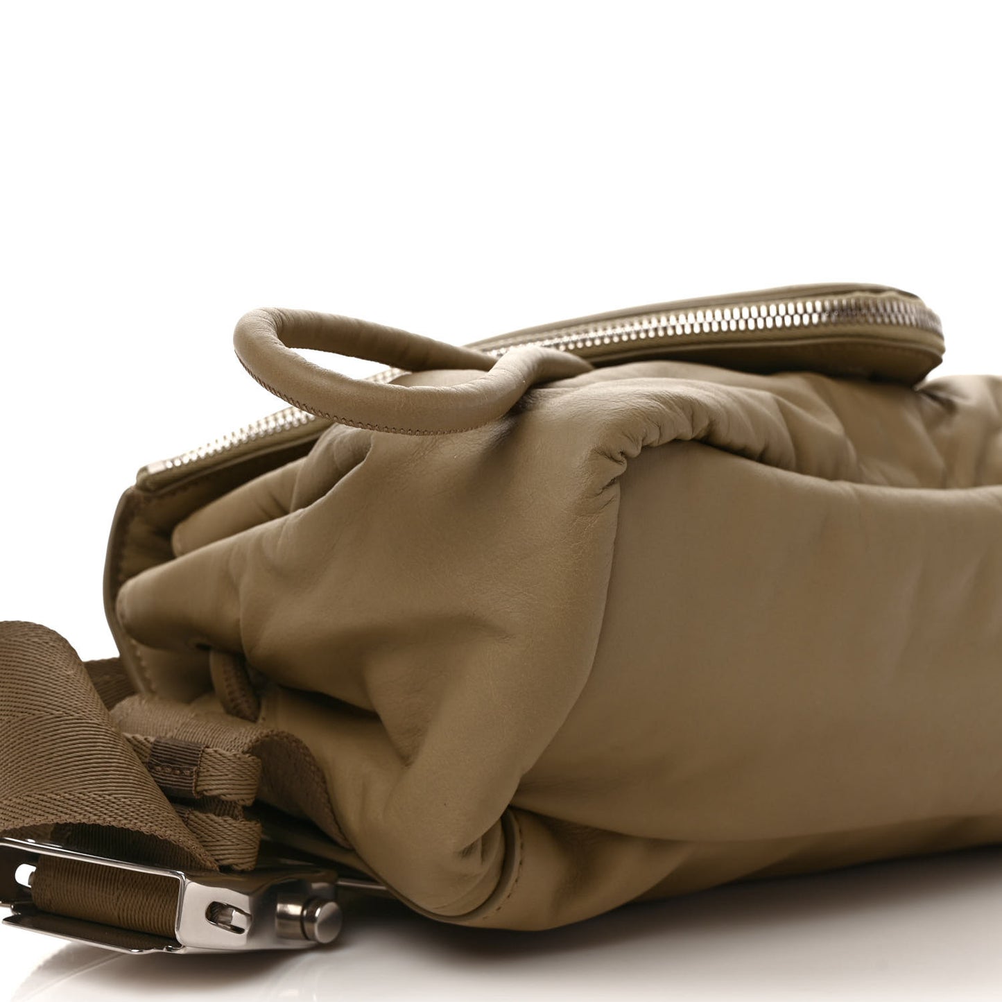 Nappa Beak Belt Bag Travertine