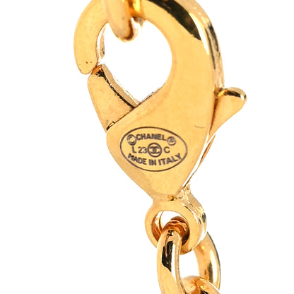 Chanel Metal Crystal CC Marquise Choker Gold 5 of 5